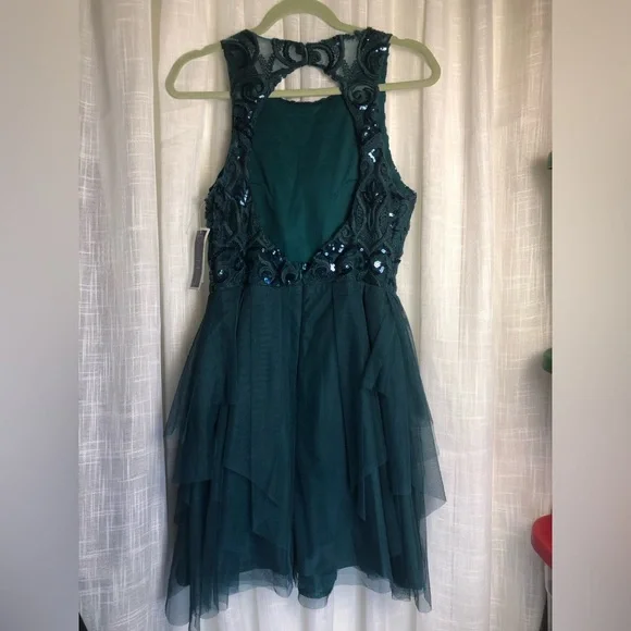 Dear Moon Deep Teal Dress - Picture 15 of 15